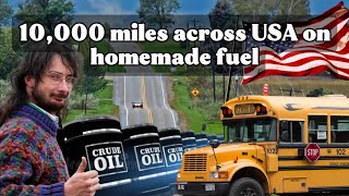 Start Of The Voyage: 10,000 Mile Roadtrip on Homemade Fuel (part 2)