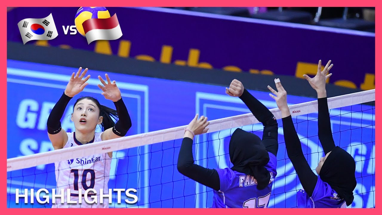 Korea vs Indonesia | Highlights | Jan 07 | Women's Asian Tokyo Olympic Volleyball Qualification