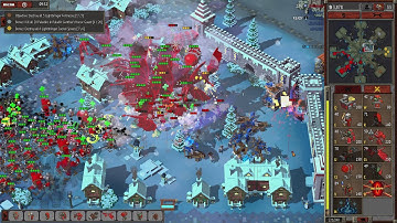 8-Bit Hordes-Deathsworn Hard Campaign Walkthrough-Mission 12 "Lightwave" End