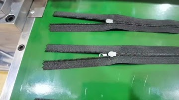 Ultrasonic Nylon zipper open end cutting machine with robot arm PM-091-N #zipper machine factory