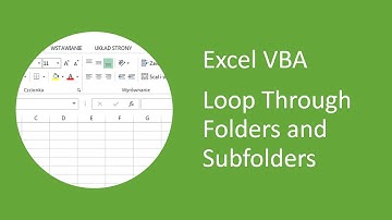 Excel VBA - How to Loop Through Folders and Subfolders