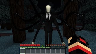 I FOUND Slenderman in Minecraft Pocket Edition screenshot 1