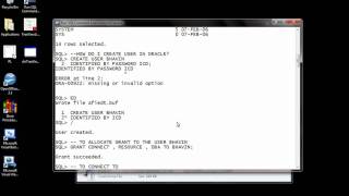 How do I Create User in Oracle MakeTable Query in Oracle - ICD (icdstudents.com)