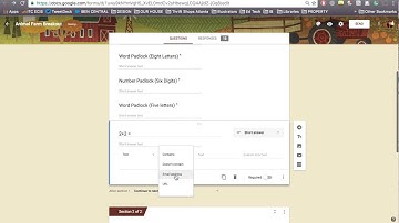 Data validation on Google Forms (for Digital Breakout Edu)