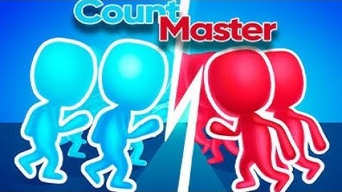 Blue 💙 Vs Red ♥️ Count Masters 3DGameplay Android iOS  All LEVEL  😍