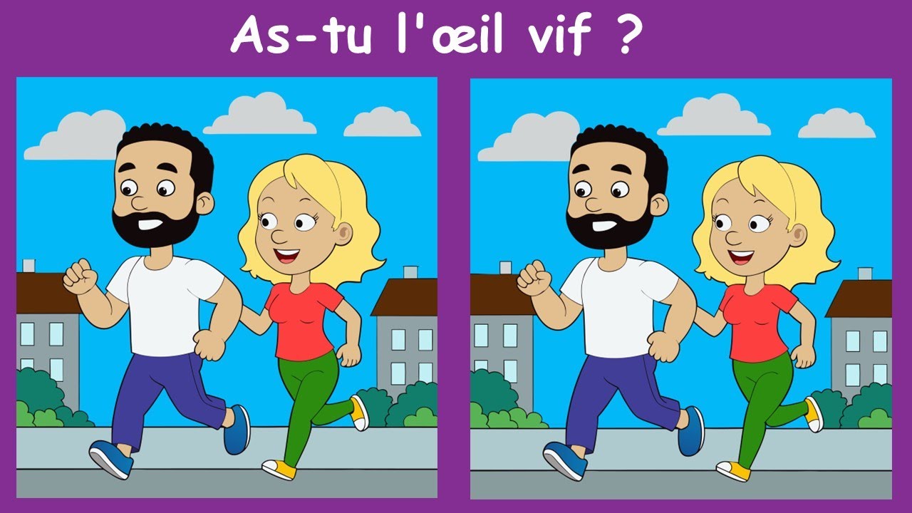 Peux tu trouver 3 différences entre deux images ?