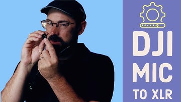How to connect your DJI or Rode mic to an Audio Mixer