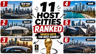 World Cup 2026 Is in America — Here Are the 11 Host Cities Ranked Best to Worst