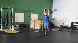 2-Arm Overhead Carry with March
