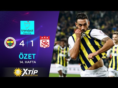 Merkur-Sports | Fenerbahçe (4-1) EMS Yapı Sivasspor - Highlights/Özet | Trendyol Süper Lig - 2023/24