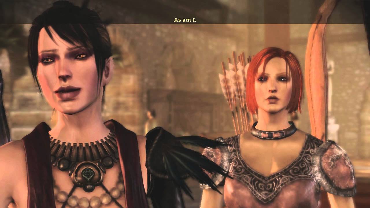 Dragon Age Origins Mage Walkthrough Part 16 Exploring Lothering - YouTube