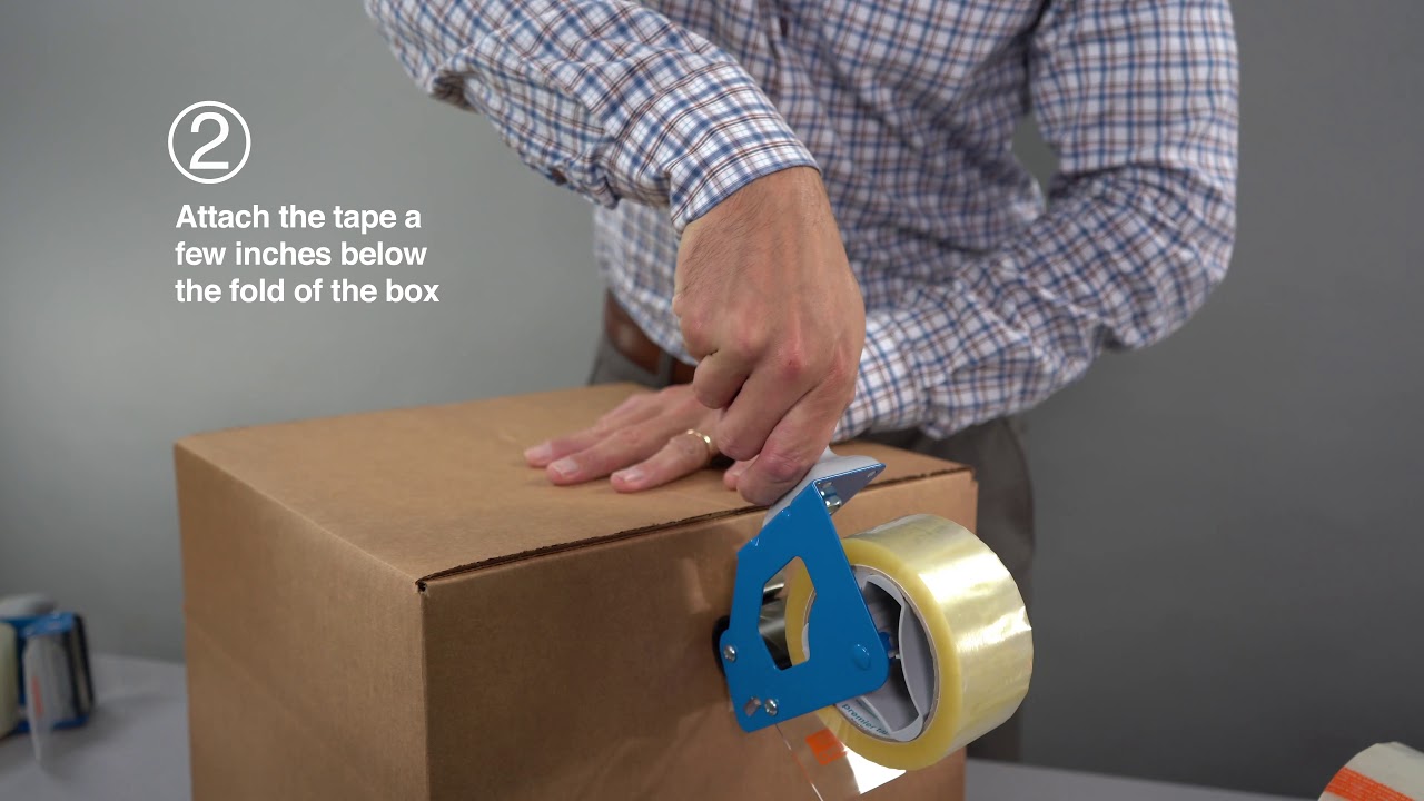 Download How to Use a Tape Gun/How to Tape a Box