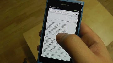 Text selection and copy/paste on the Nokia N9 (PR1.2)