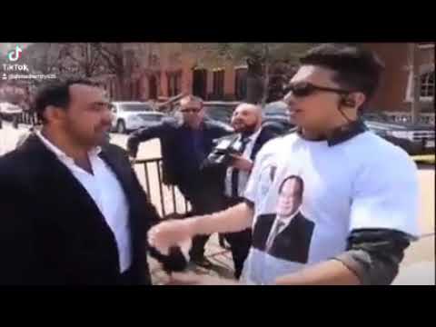 ضرب يوسف الحسيني بالقلم