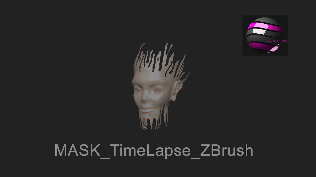 how to undo mask crop zbrush