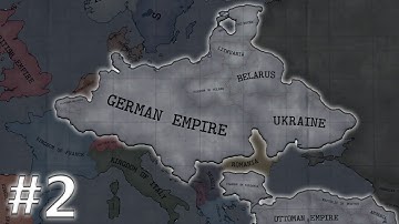 What if German Empire controlled all The Central Powers in WW1 Part 2 - Hoi4 Timelapse