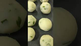 Making Crispy Potato Balls with Parmigiano Cheese shorts