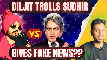 DILJIT DOSANJH REPLIED SUDHIR CHAUDHARY #diljitdosanjh #sudhirchaudhary #aajtak #bollywood