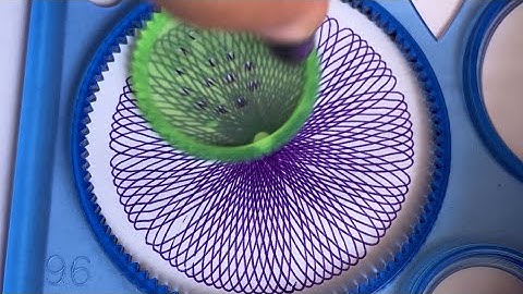 Spirograph Designs | Magic ruler | Big wisdom |#art #spirograph #viral #trending #2024 #shortsvideo