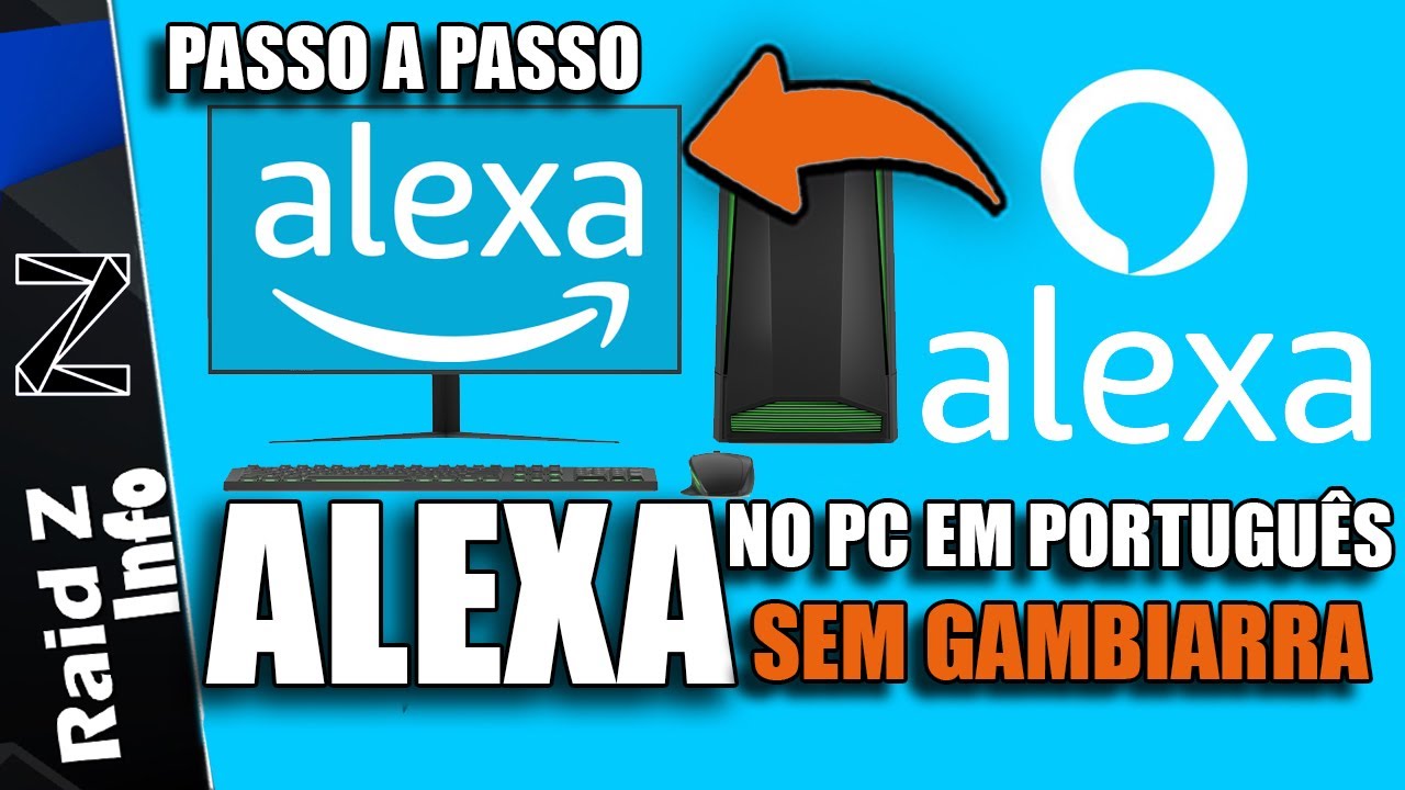 Como instalar Alexa no PC em português sem gambiarra - PT BR - YouTube