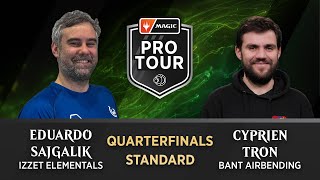 Quarterfinal | Eduardo Sajgalik vs. Cyprien Tron | Standard | #PTECL