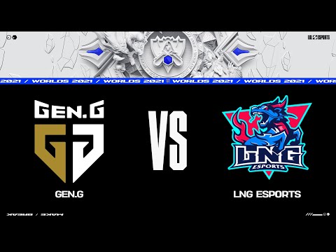 GEN vs. LNG | Worlds Group Stage Day 7 | Gen.G vs. LNG Esports (2021)