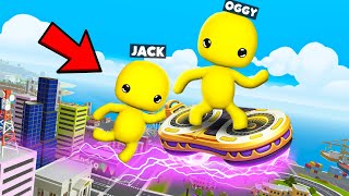 Wobbly Life Oggy Got New Hover board With Jack screenshot 1