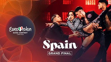 Chanel - SloMo (LIVE) | Spain 🇪🇸 | Grand Final | Eurovision 2022