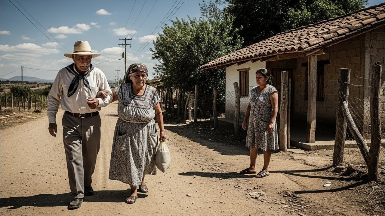 Una viuda acogió a una pareja anciana abandonada por todos, pero la verdad sorprendió a todos