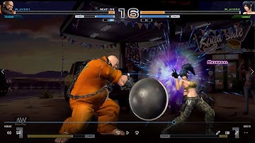 Chang vs Leona - The King of Fighters XIV Combos KOF 14