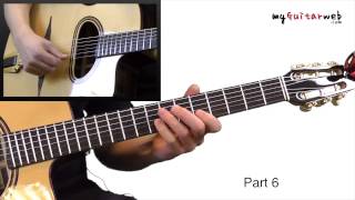 Guitar lesson: Django's tiger with a backing track chords