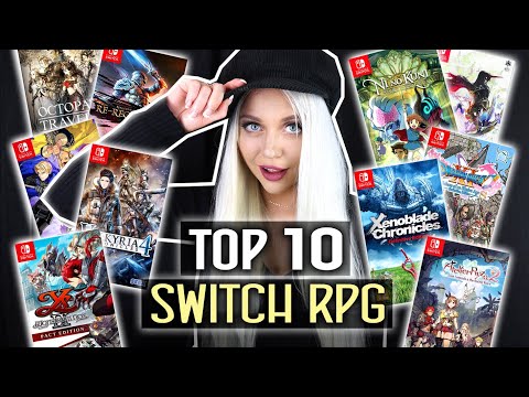 TOP 10 RPG Games on Nintendo Switch!! (feat. Erick Landon RPG)