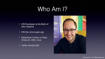 Structuring Your Code with the Model View Presenter Pattern (/dev/world 2018)