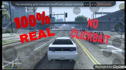 PLAYING REAL GTA 5 ON ANDROID NO CLICKBAIT 100% REAL