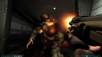 Playing DOOM 3 for the first time - Delta Labs Level 2b  - HD (No commentary)