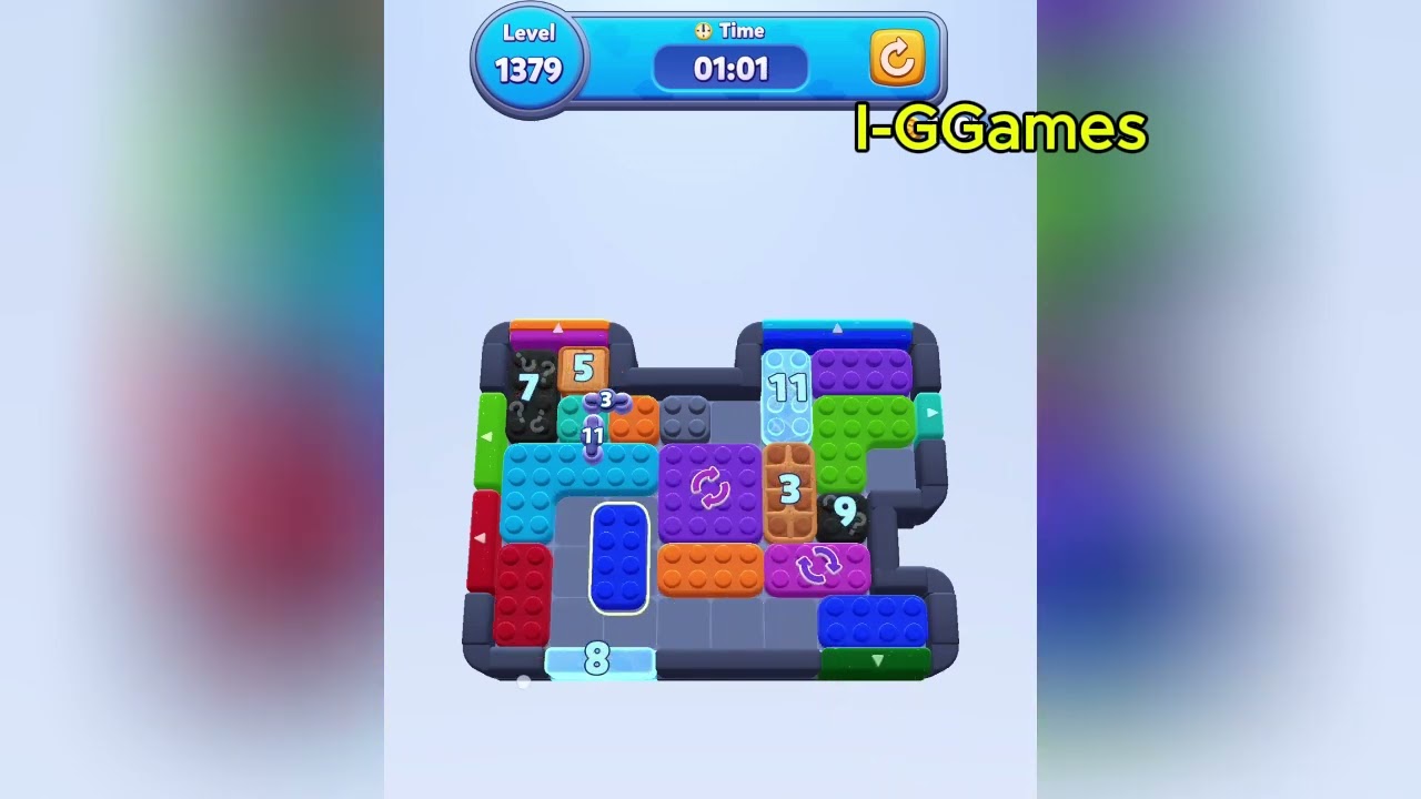 Color Block Jam Level 1379 - YouTube