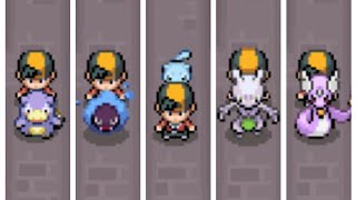 ALL 151 KANTO REGION SHINY POKEMON WALKING ANIMATION IN