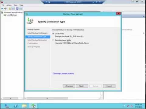 Windows Server 2012 Full Backup and Recovery TR