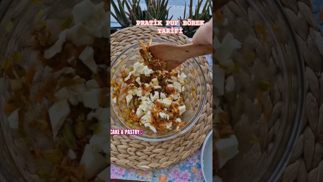 PRATİK PUF BÖREK(PRACTICAL PUFF PASTRY RECIPE#hiddenkitchen36#pratiktarifler#börektarifleri#kahvalti