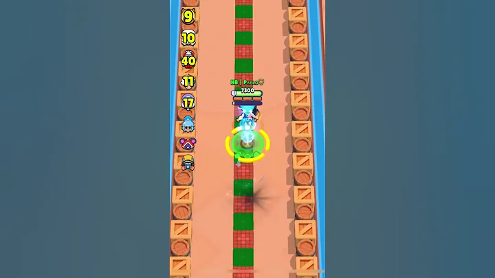 Which brawler can reaches the MOST TILES?😱 #brawlstars #shorts