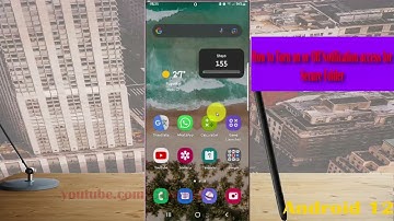 Samsung Galaxy S22 Ultra : How to Turn on or Off Notification access for Secure Folder