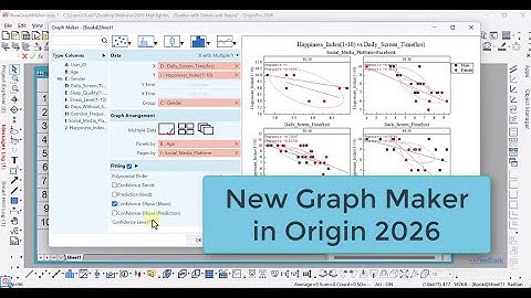 New Graph Maker in Origin 2026