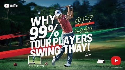 Why 99% Of Tour Players Swing This Way!