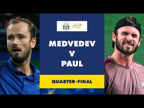 18-4: the return storm that carried Medvedev past Paul 2-1 in Shanghai