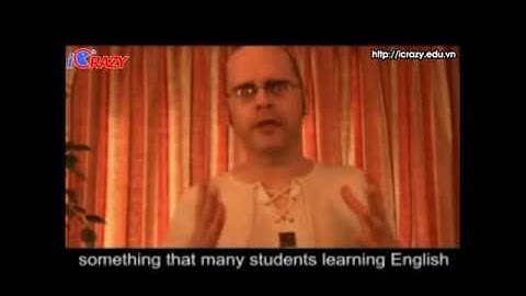 Crazy English - Learning English with Mr Duncan - Lesson 13 - Grammar