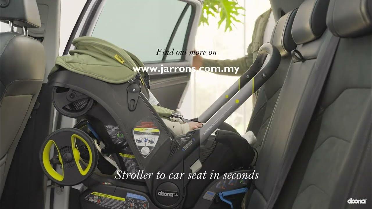 Doona Car Seat & Stroller How to change to Car Seat / Stroller YouTube