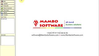 Mambo Software Sacco Manager Videos Company Chart of Accounts screenshot 5