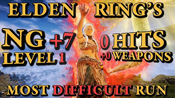 This Is The MOST DIFFICULT Elden Ring Challenge Run EVER DONE!