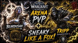 Devastation Evoker Flying Around For His Life! | 2v2 Arena Midnight WOW PVP