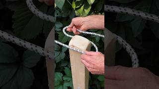 Clever Rope Knot Techniques #rope #knot #hack